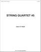 String Quartet #5 P.O.D. cover